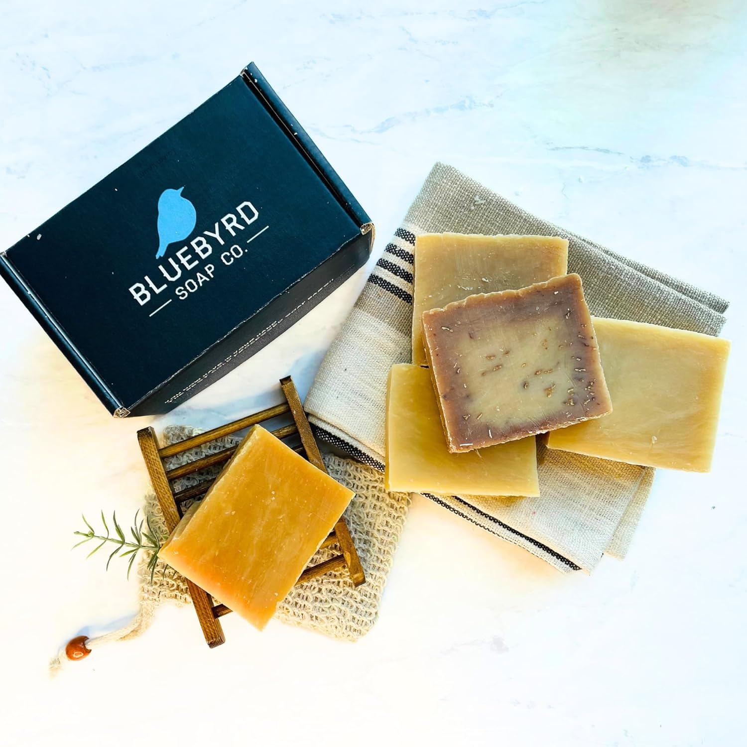 Bluebyrd Goat Milk Soap Set of 5 Bars