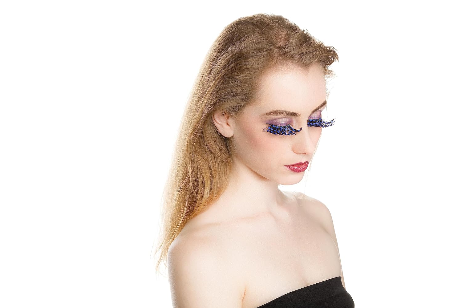 Dorisue Mermaid Party Lashes Dark Blue 3D False Eyelashes