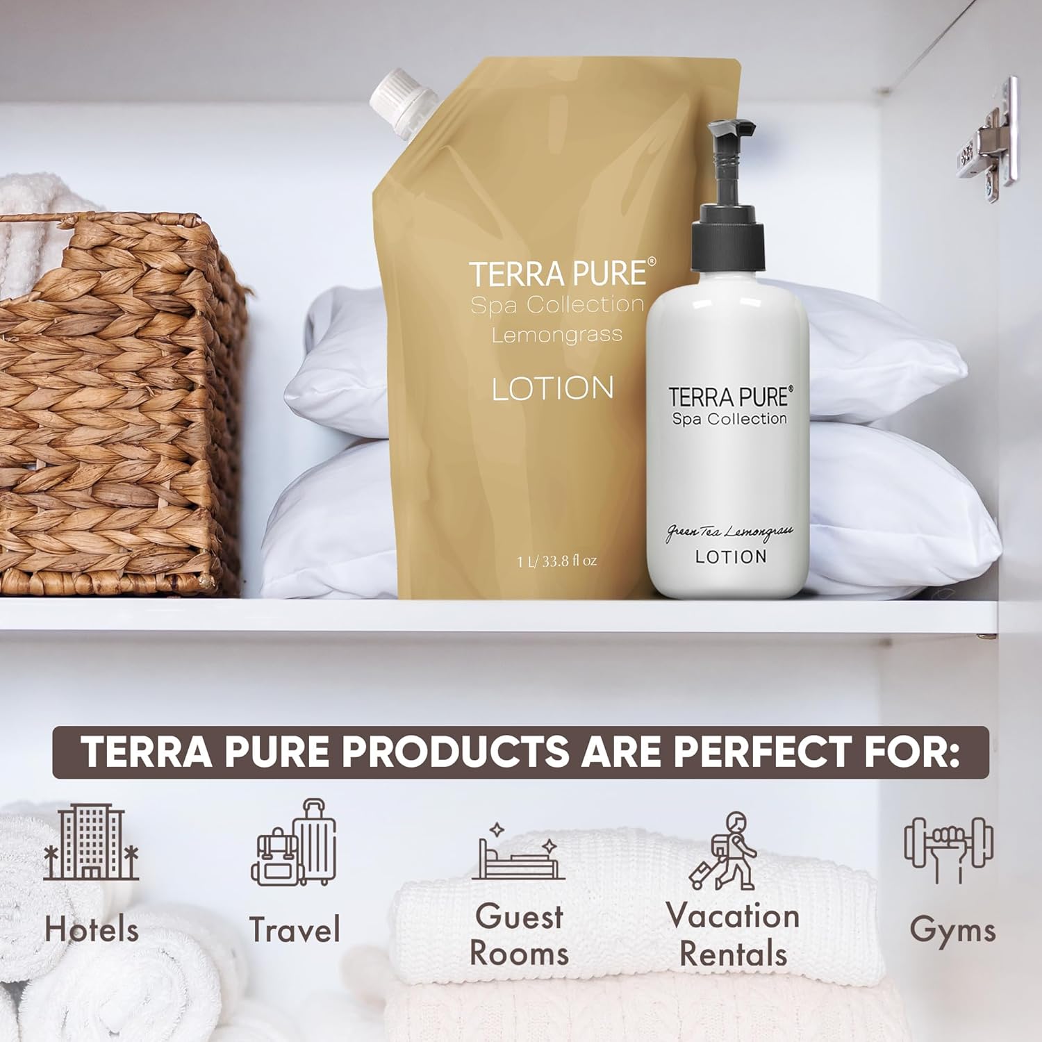Terra Pure Spa Lotion Refill Bag 1 Liter
