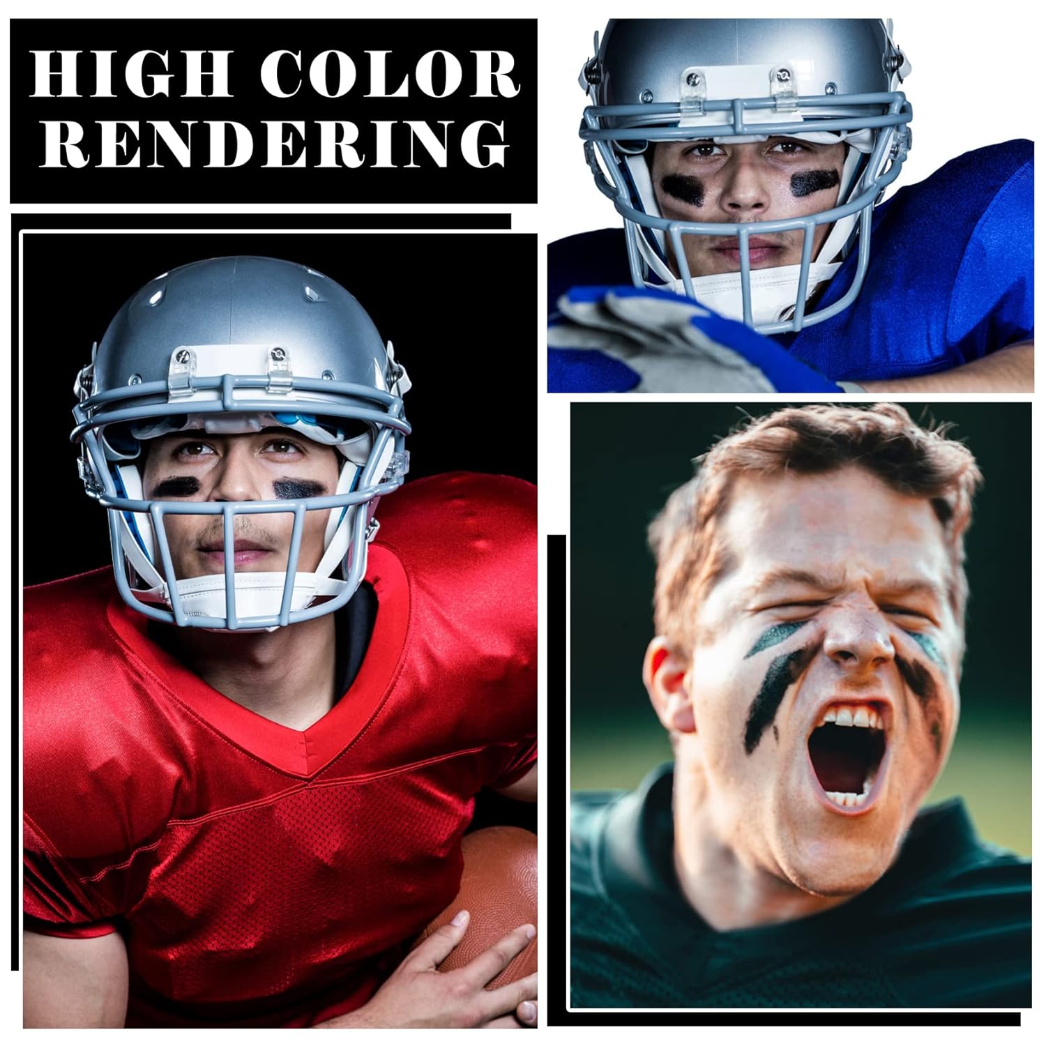 AWCCXMYM Eye Black Stick for Sports and Makeup