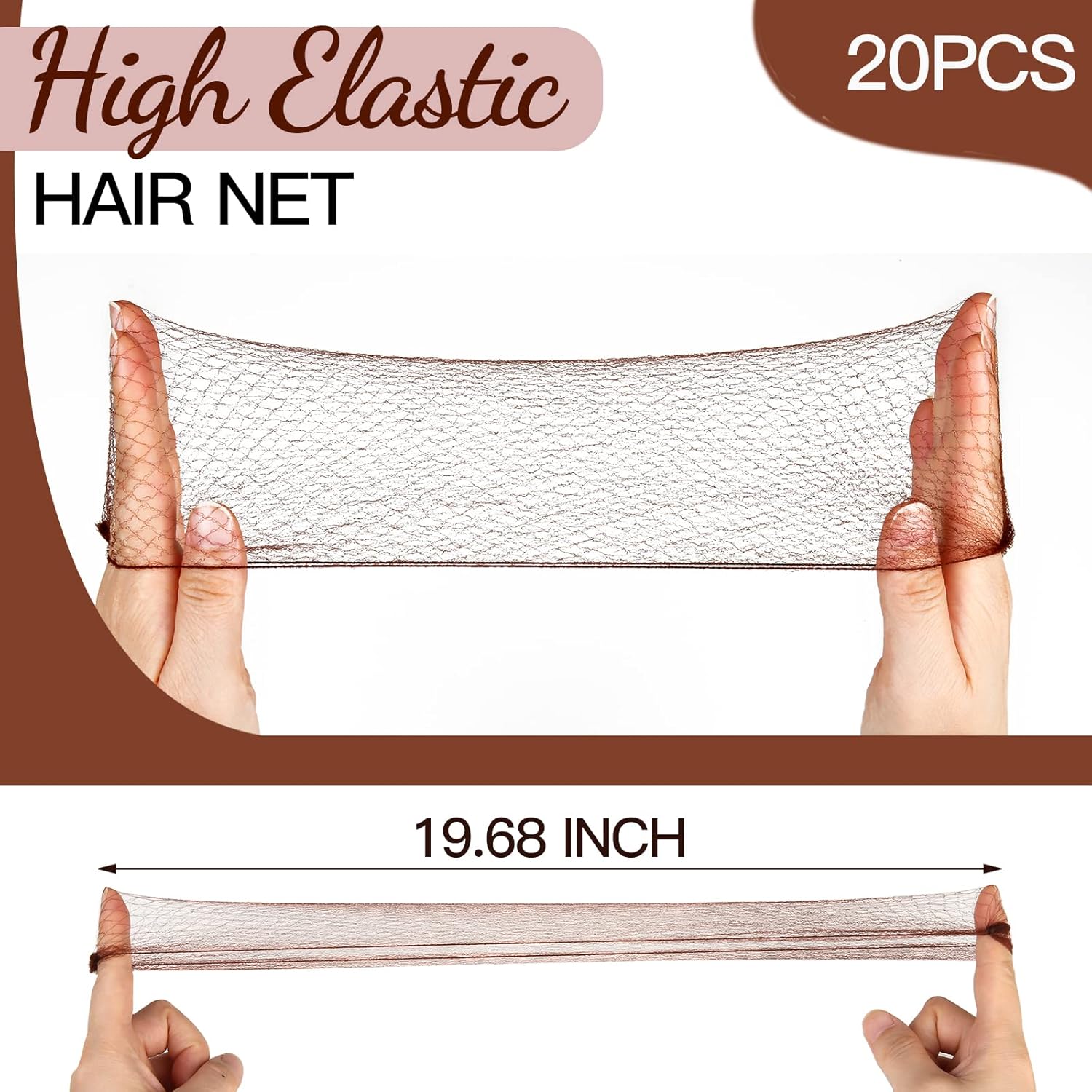 Fandamei Hair Accessories Set 20PCS 40PCS Brown