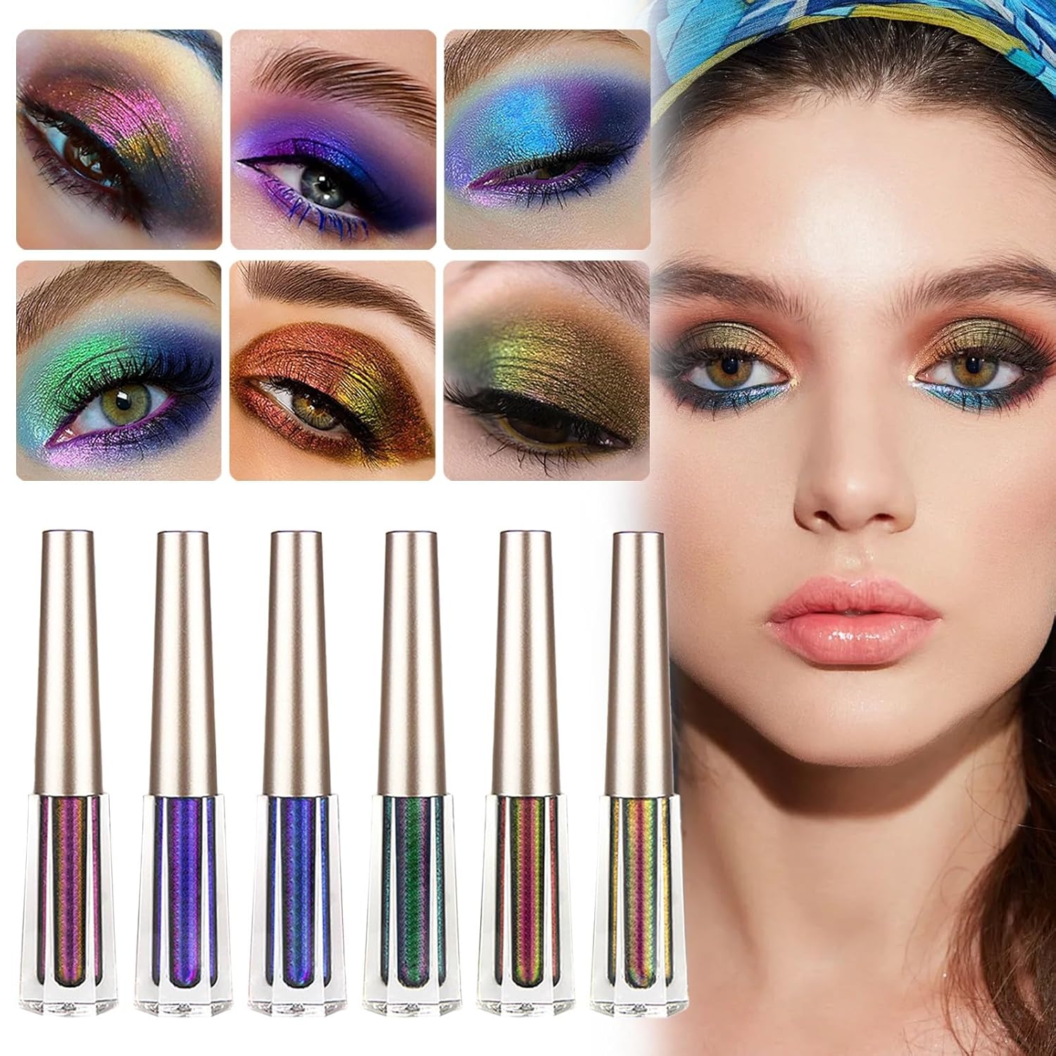 Glitter Eyeshadow Liquid Multi Looks 3ml Costume Makeup