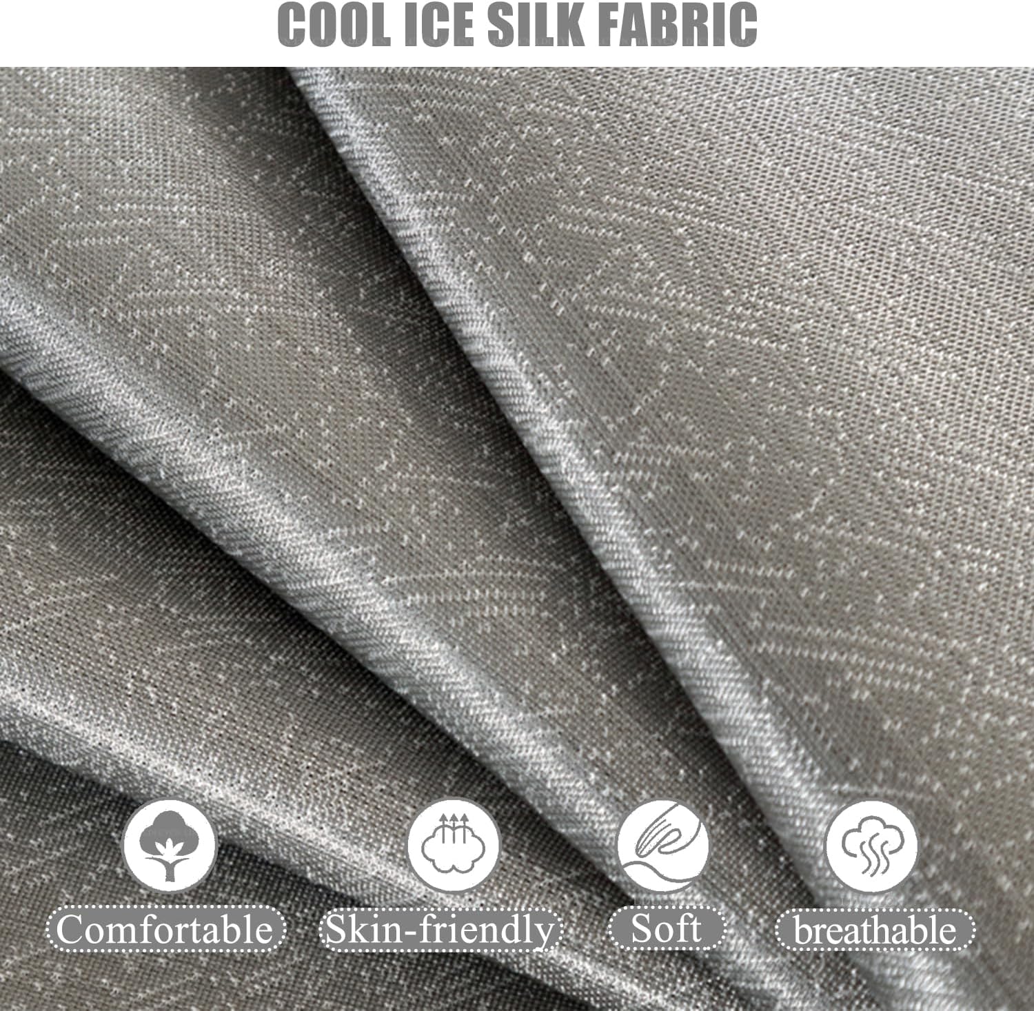 Ice Silk Cooling Massage Mattress Pad for Spa Salon