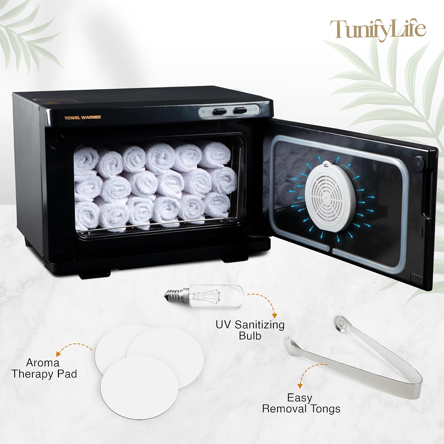 Hot Towel Warmer Spa 8L with Aroma Holder