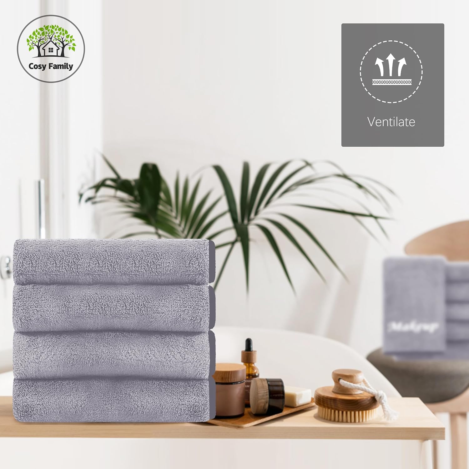 Cosy Family 10 Pack Makeup Remover Wash Cloths