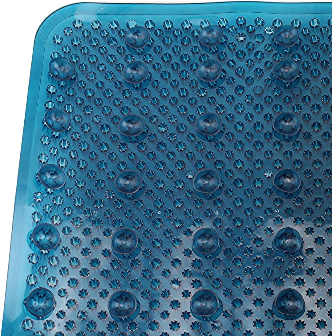 Grass Textured Anti-Slip Shower Mat for Tired Feet