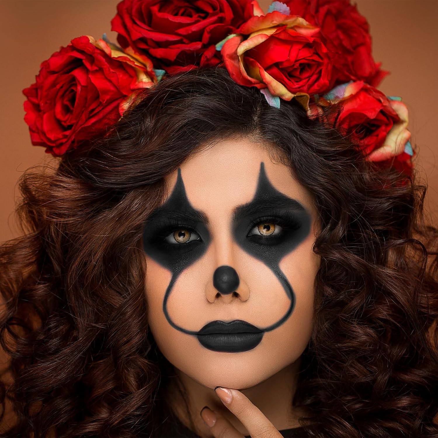 Paezm Black Face Paint Pot - 30g Halloween Makeup