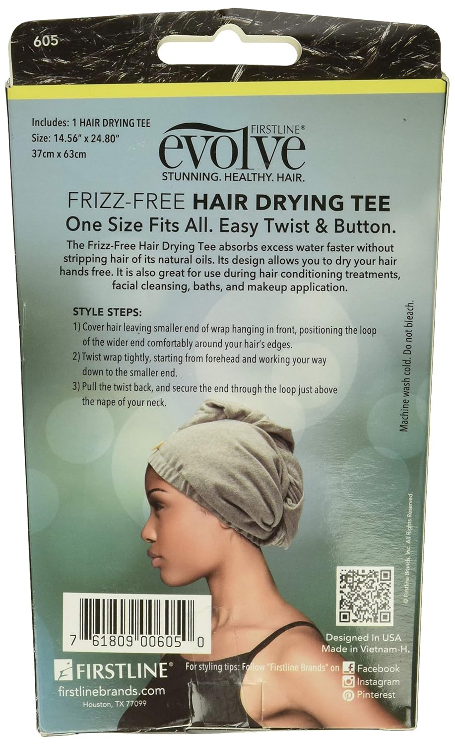Evolve Frizz-Free Hair Drying Tee
