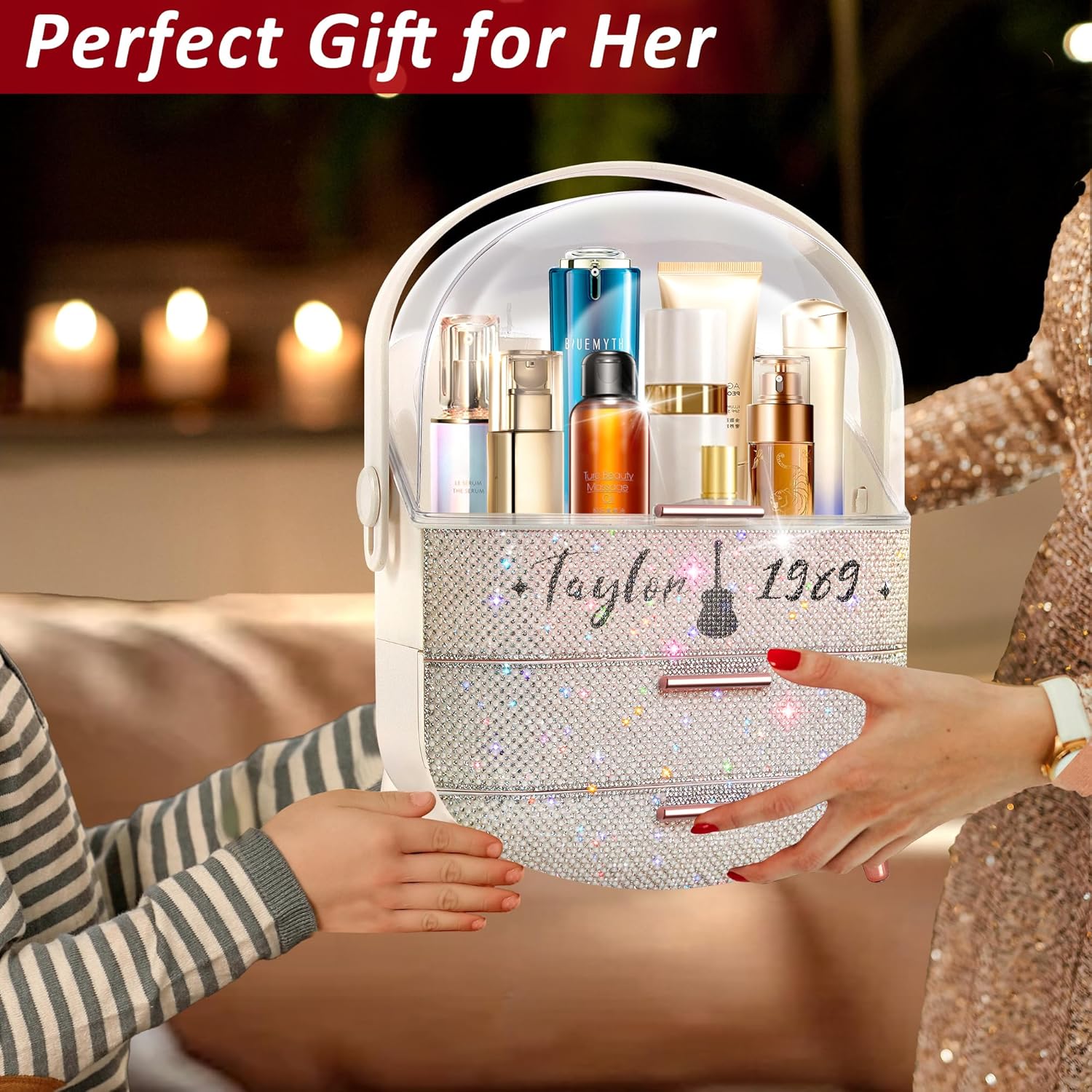 Bling Makeup Organizer for Teen Girl Gift 1