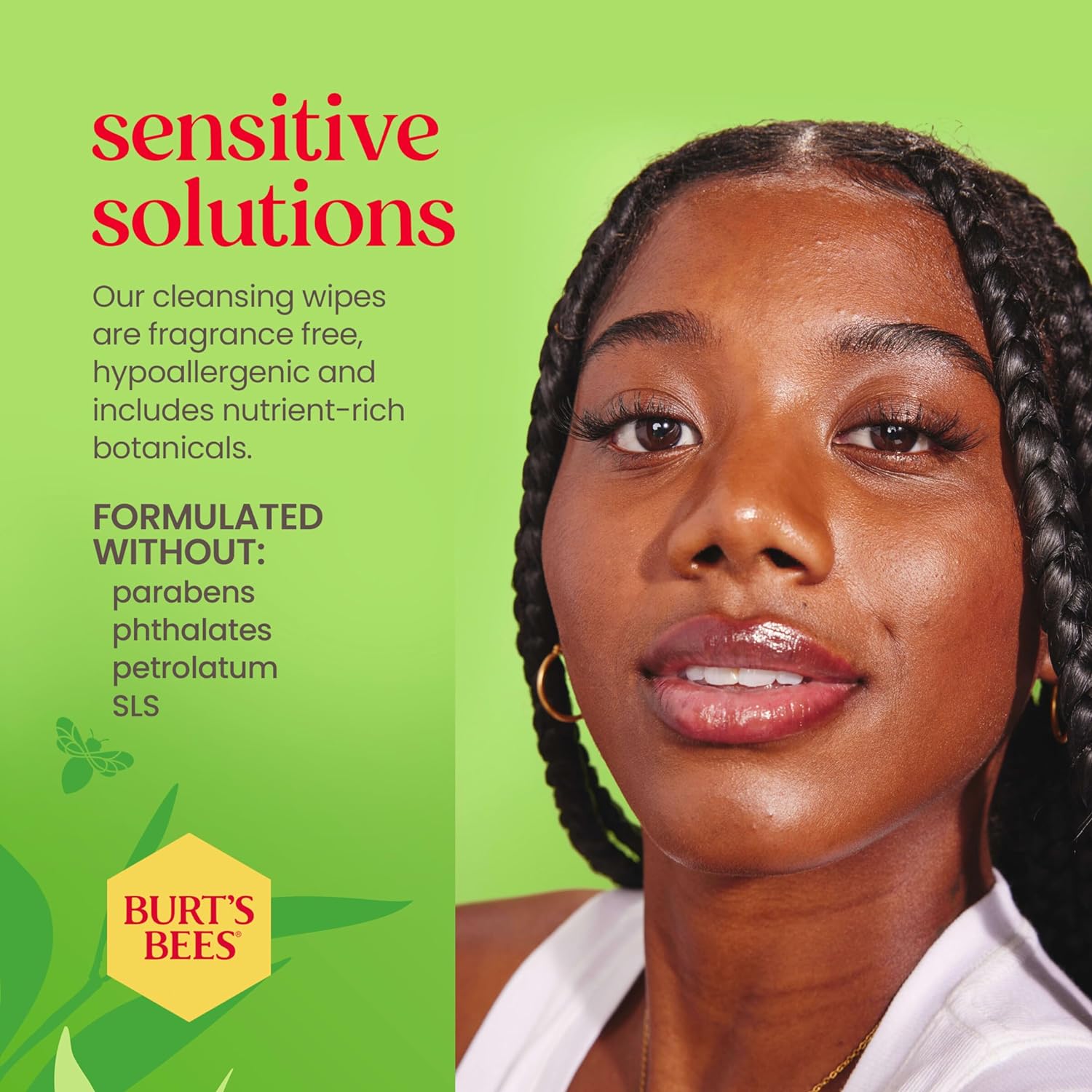 Burts Bees Aloe Vera Face Wipes 30 Ct 3-Pack 1