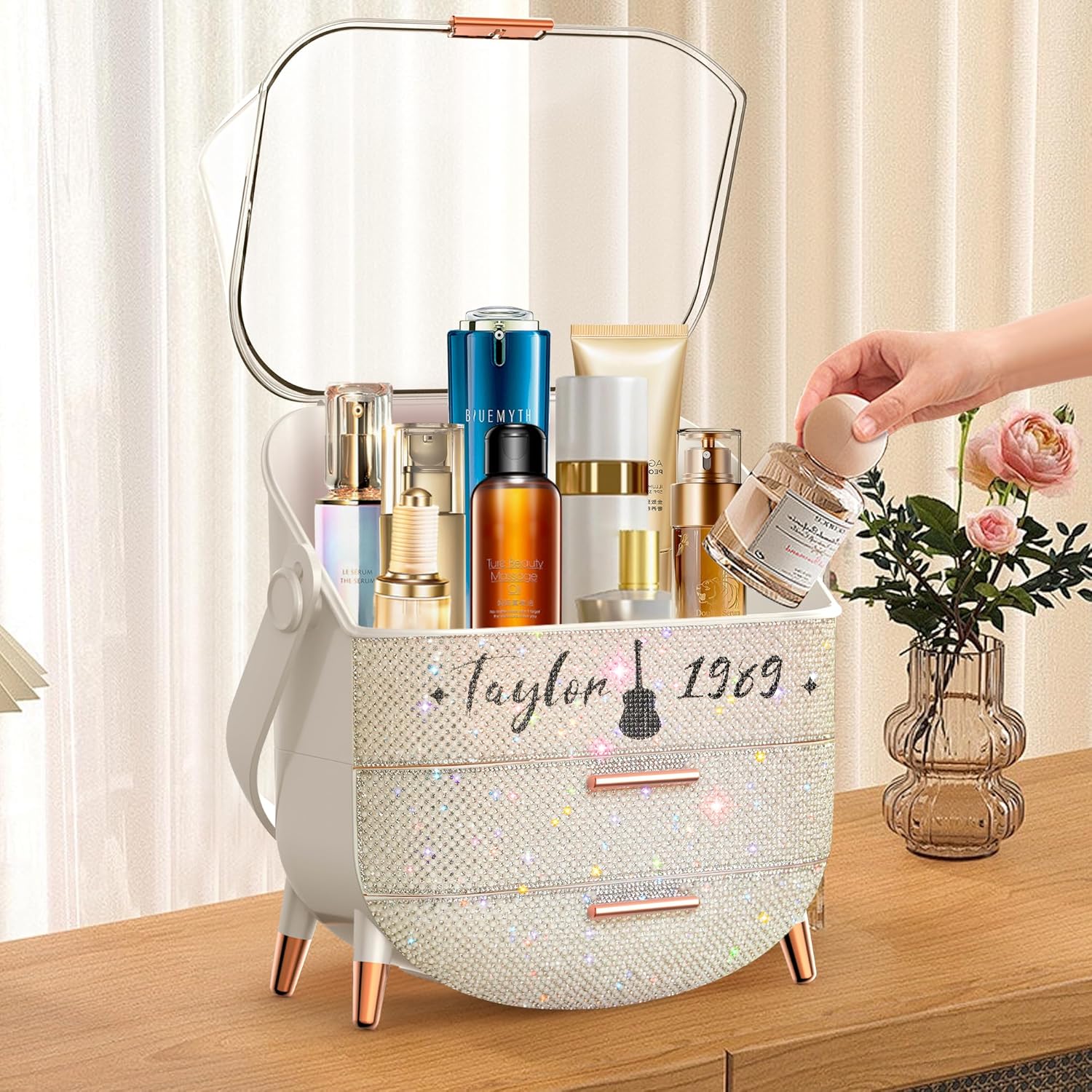 Bling Makeup Organizer for Teen Girl Gift 1