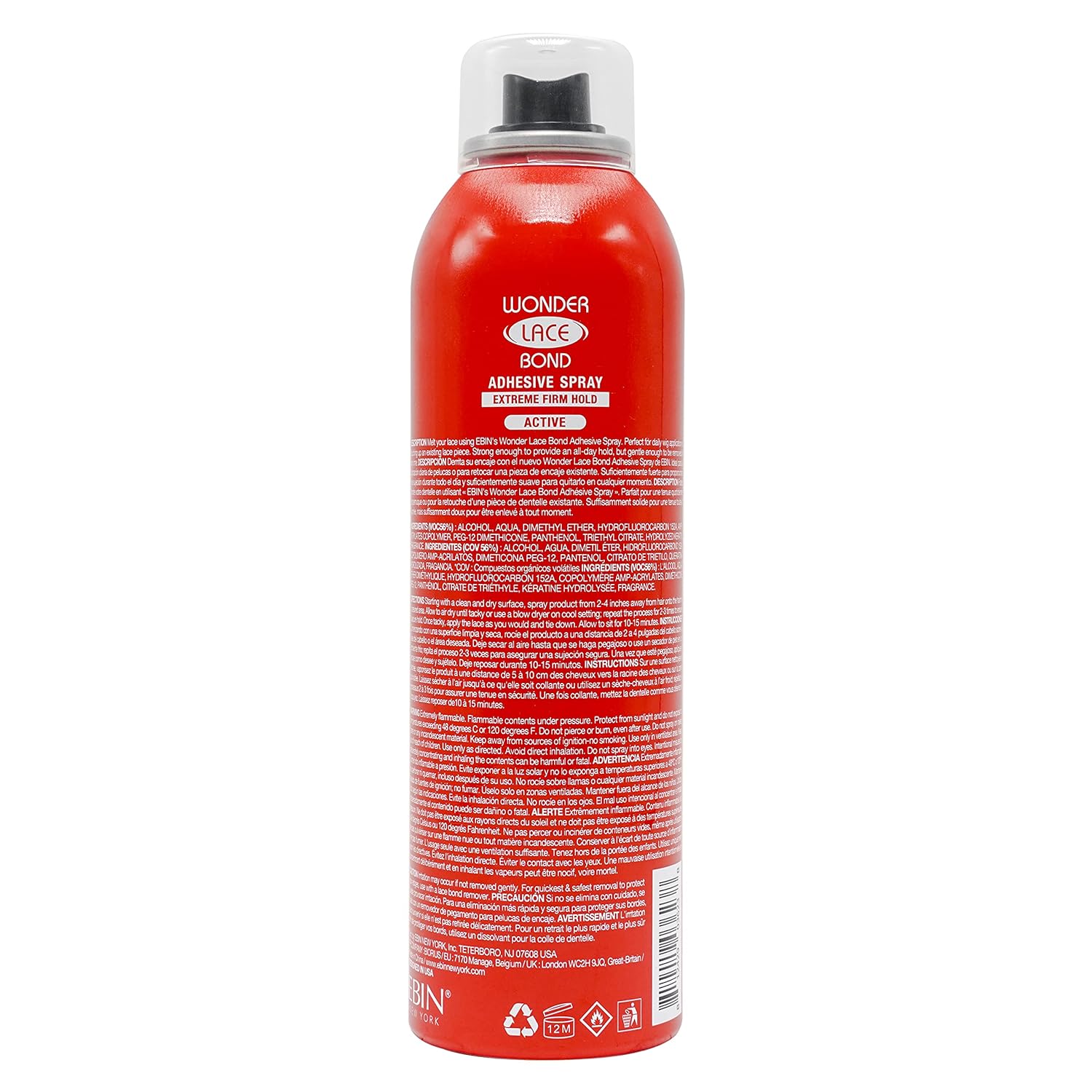 EBIN NEW YORK Wonder Lace Bond Adhesive Spray 634oz