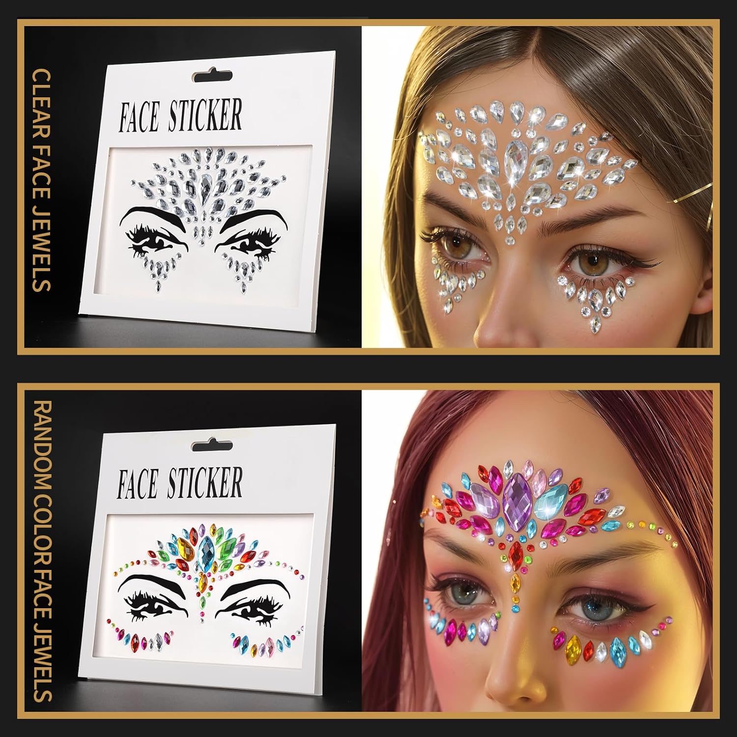 Teenitor Face Gems for Sparkle and Glitter