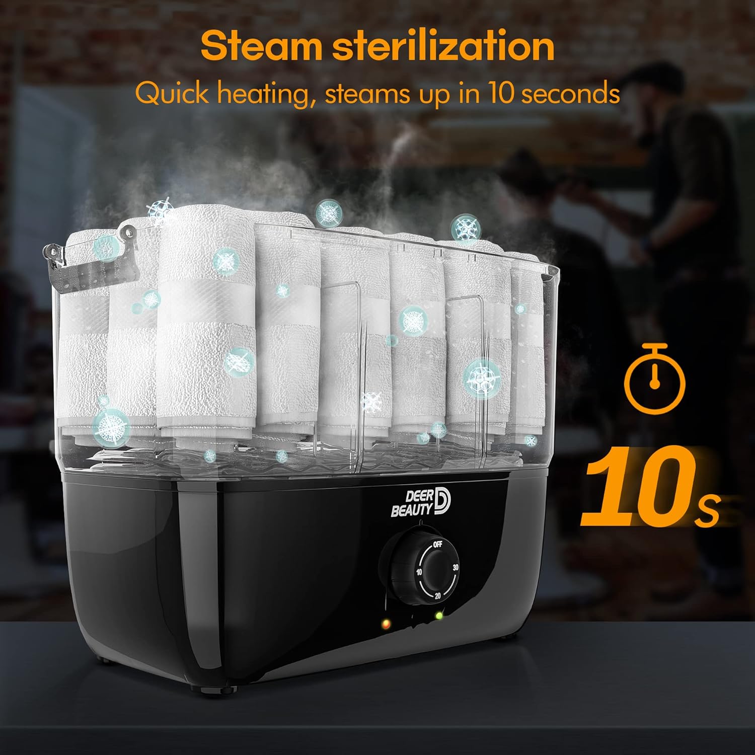 DEER BEAUTY Towel Steamer Hot Towel Warmer for Salon Spa and Home