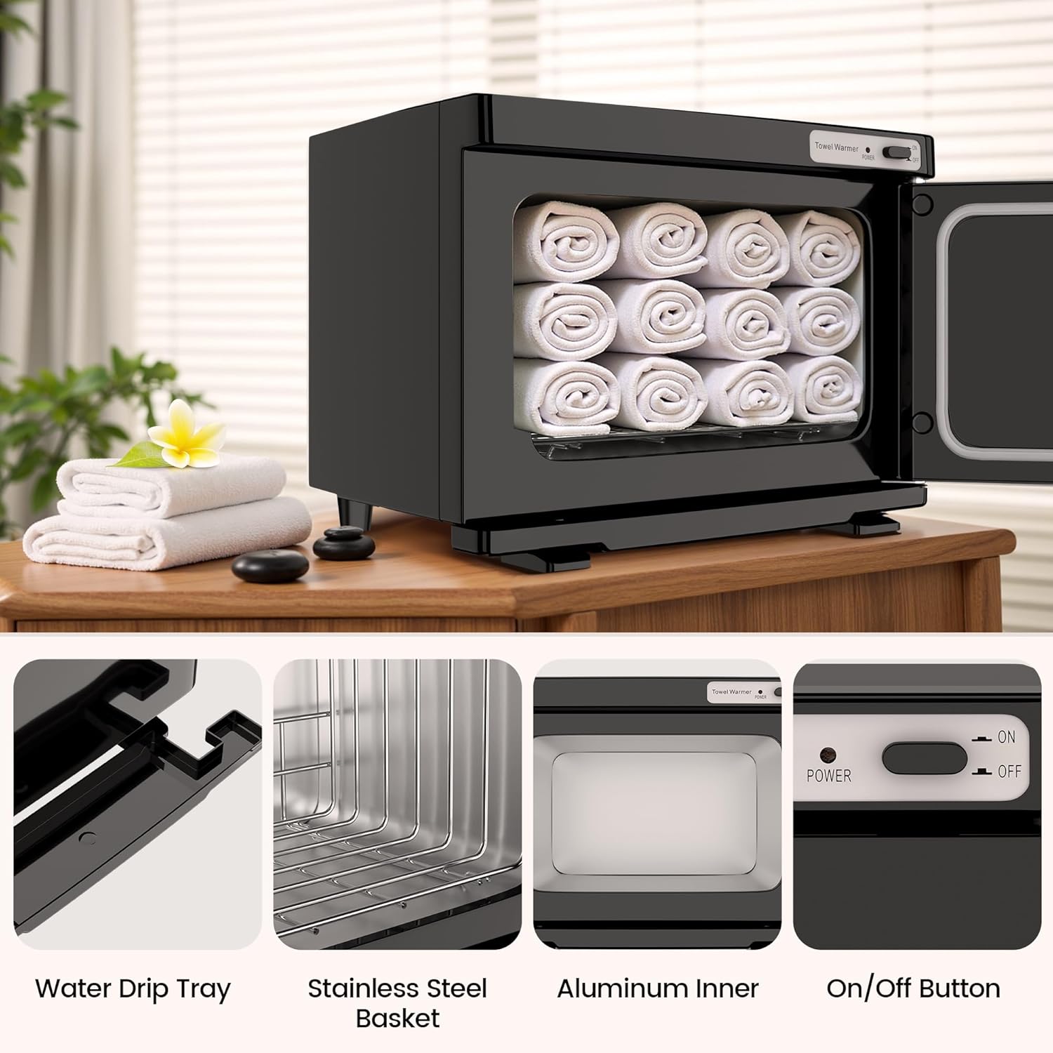Hot Towel Warmer SalonDepot 8L Capacity for Salon and Spa