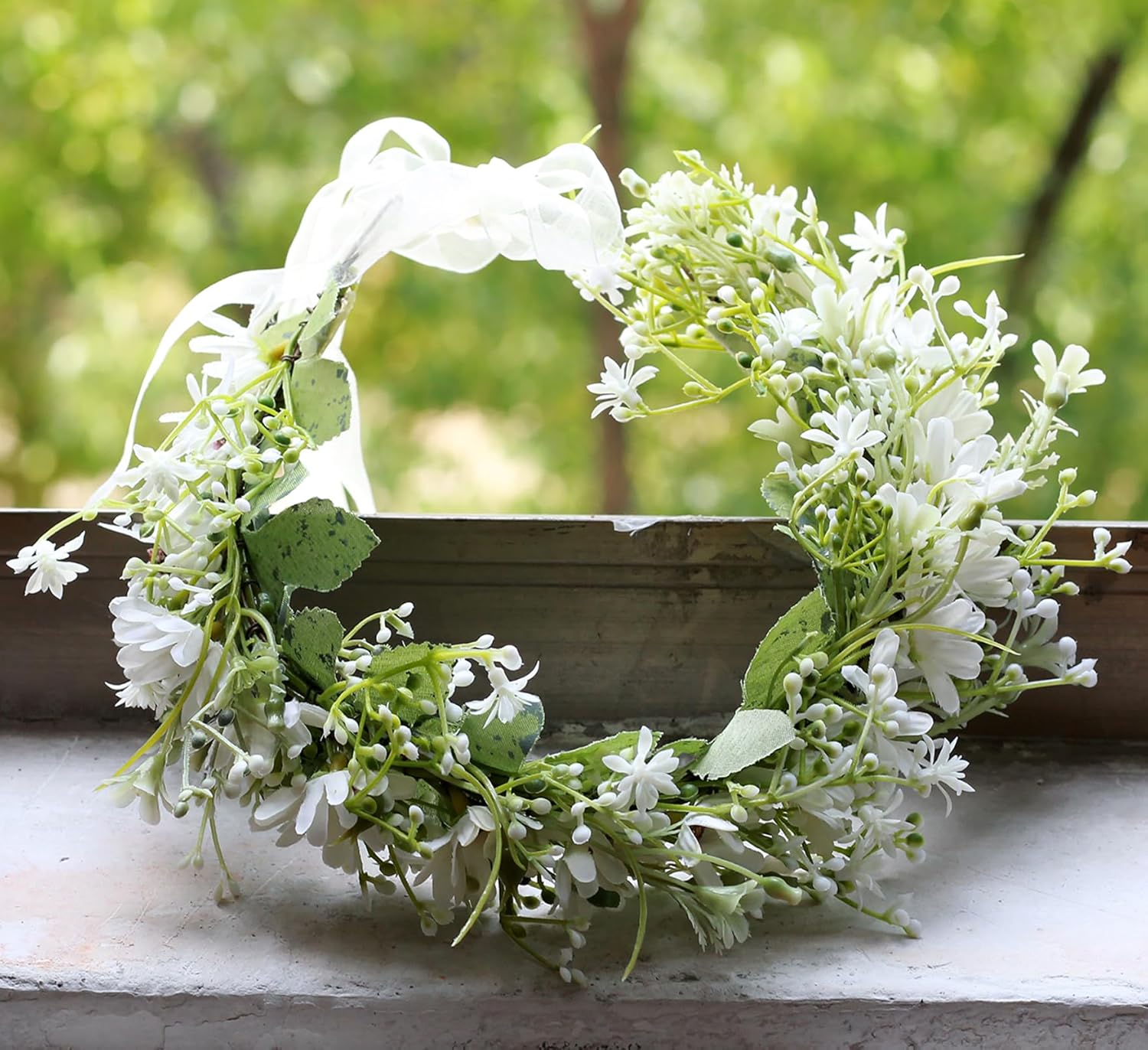 Fairy Flower Crown Headband for Women Girls