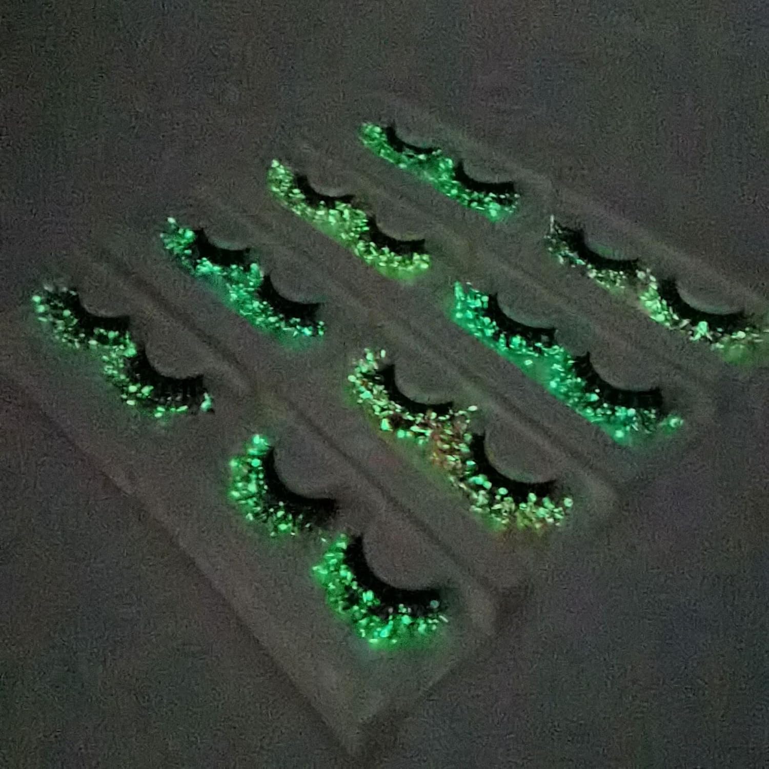BYVUTE Luminous Q-13 Colorful False Lashes