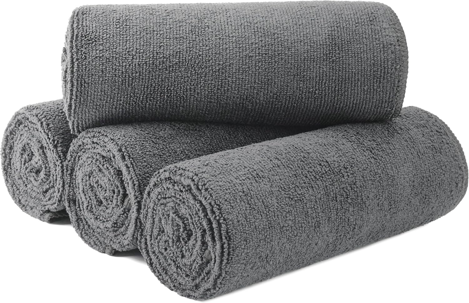 MICROFI New Microfiber Hair Drying Towels 4 Pack