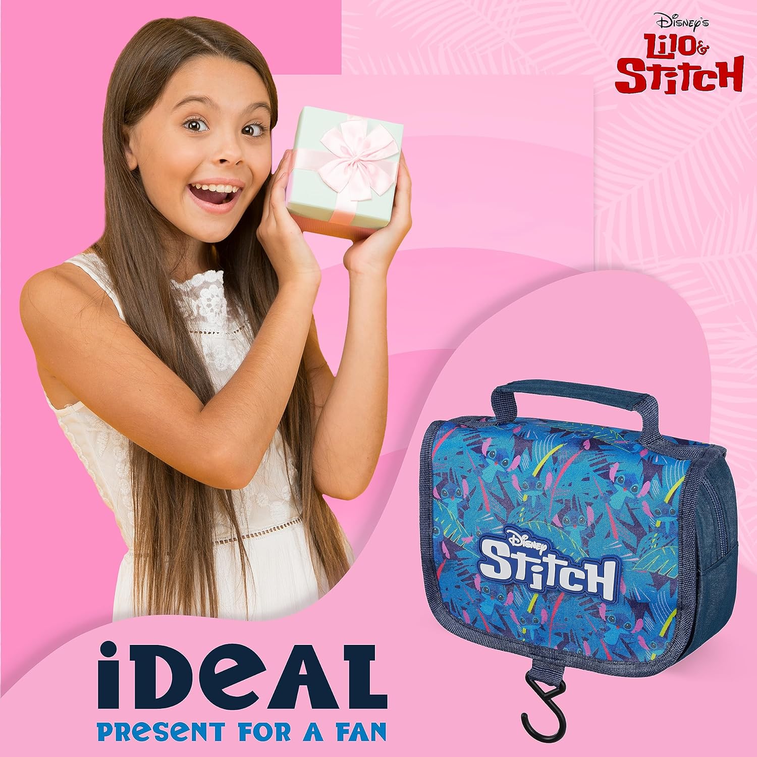 Disney Stitch Toiletry Bag for Travel