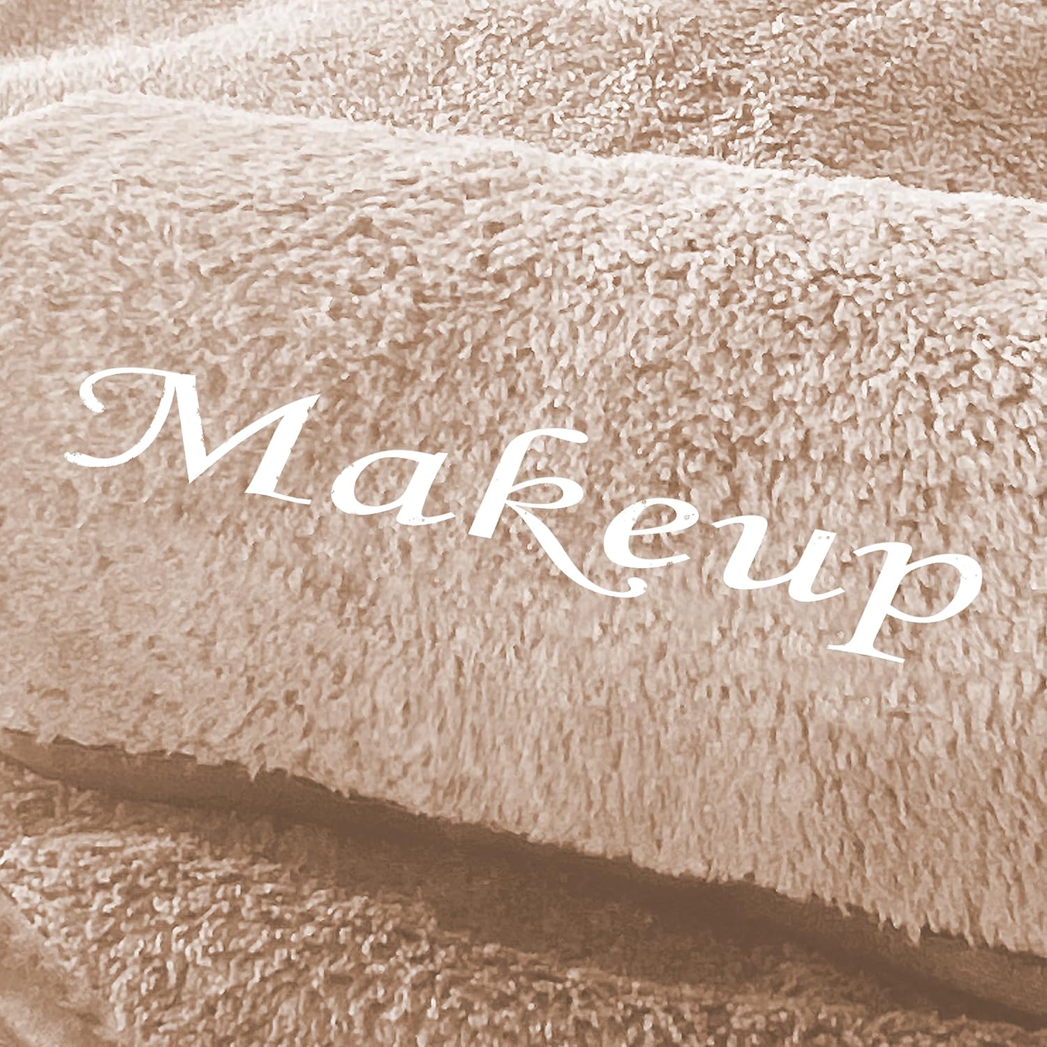 Cosy Family 10 Pack Makeup Remover Cloths - Soft Microfiber 12x12 in Brown