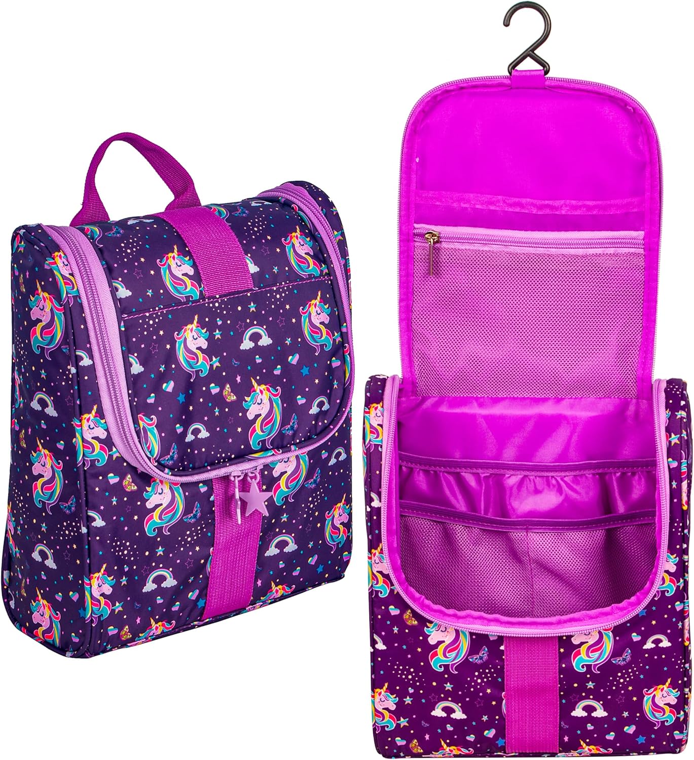Cute Unicorn Hanging Kids Toiletry Bag 1