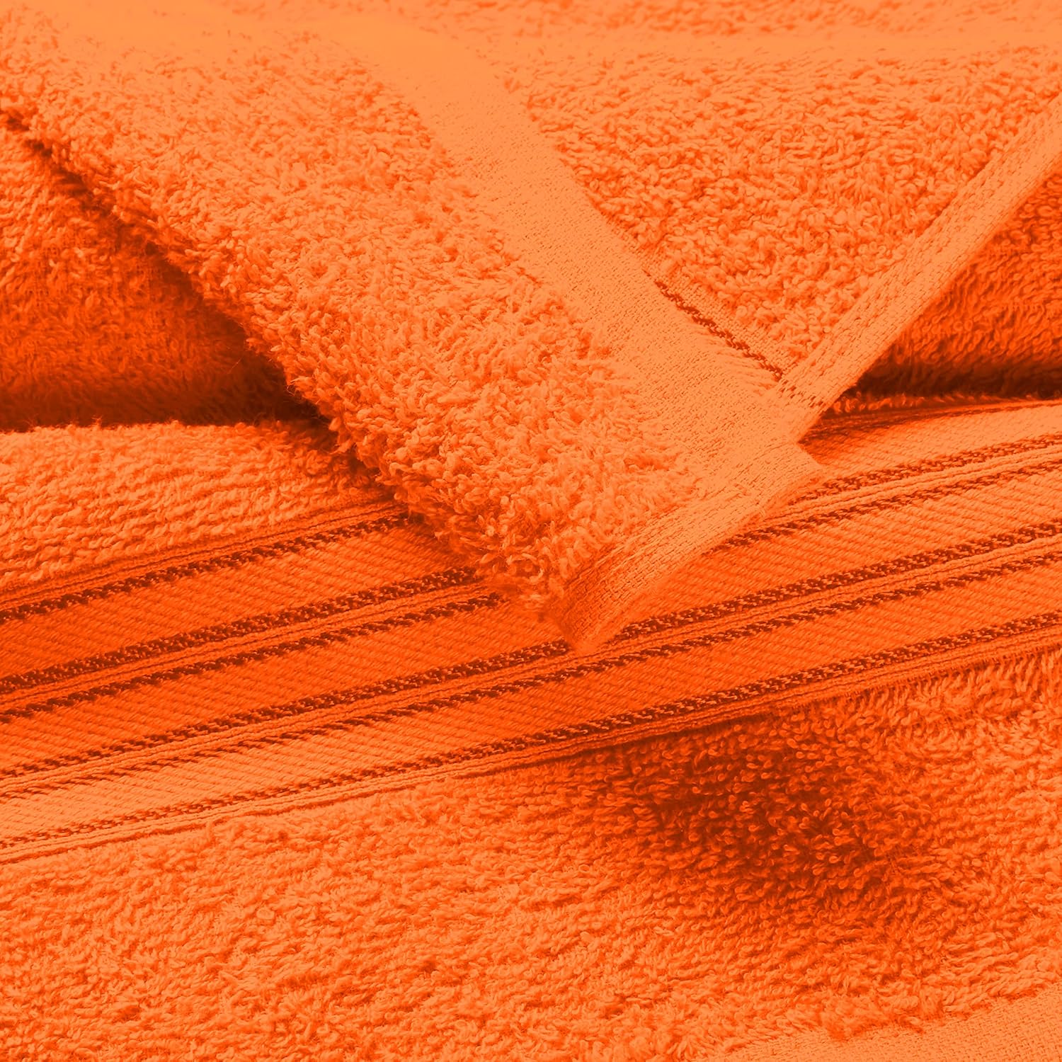 BOUTIQUO Ultra Soft Cotton Washcloths 12-Pack