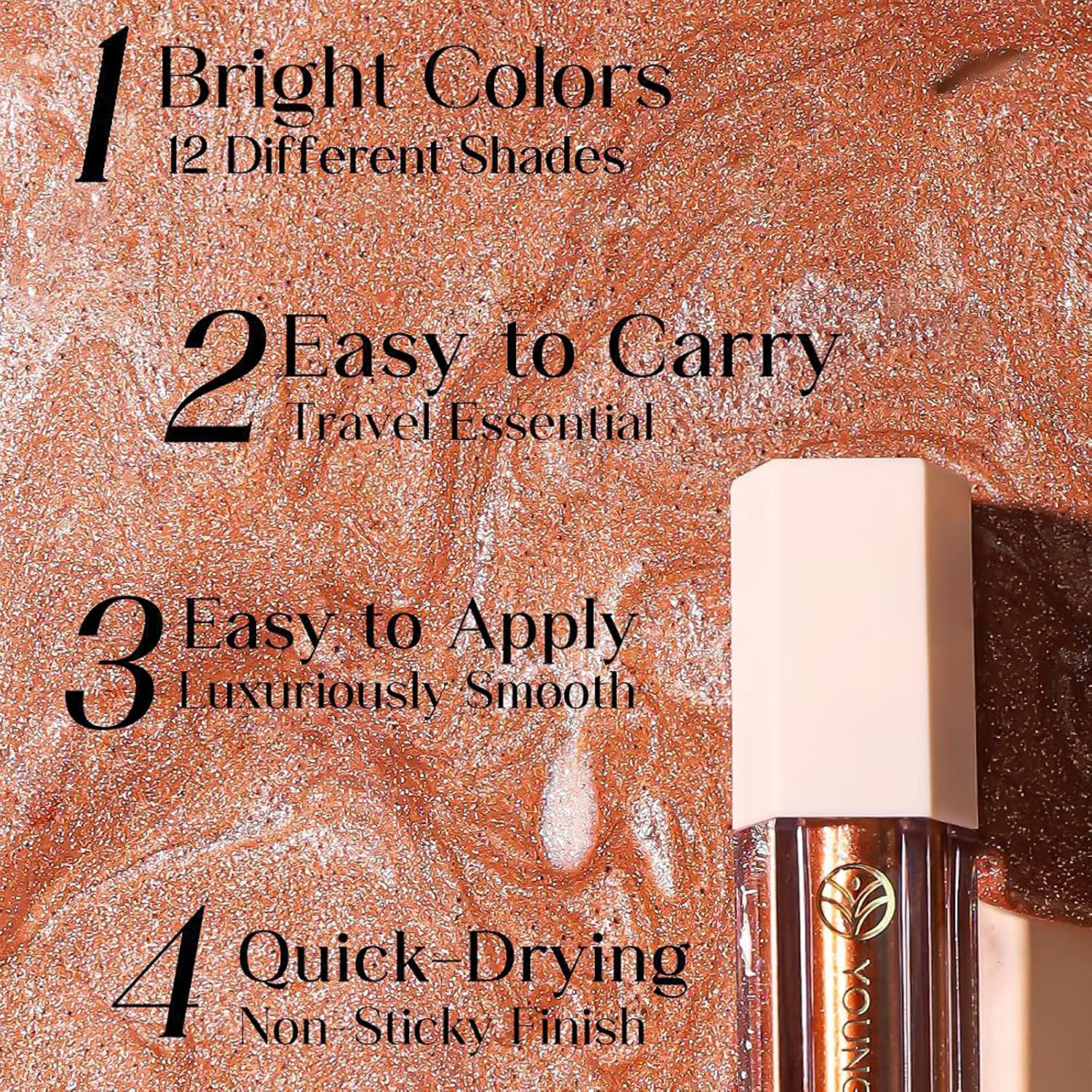 MIELIKKI Glitter Liquid Eyeshadow 02